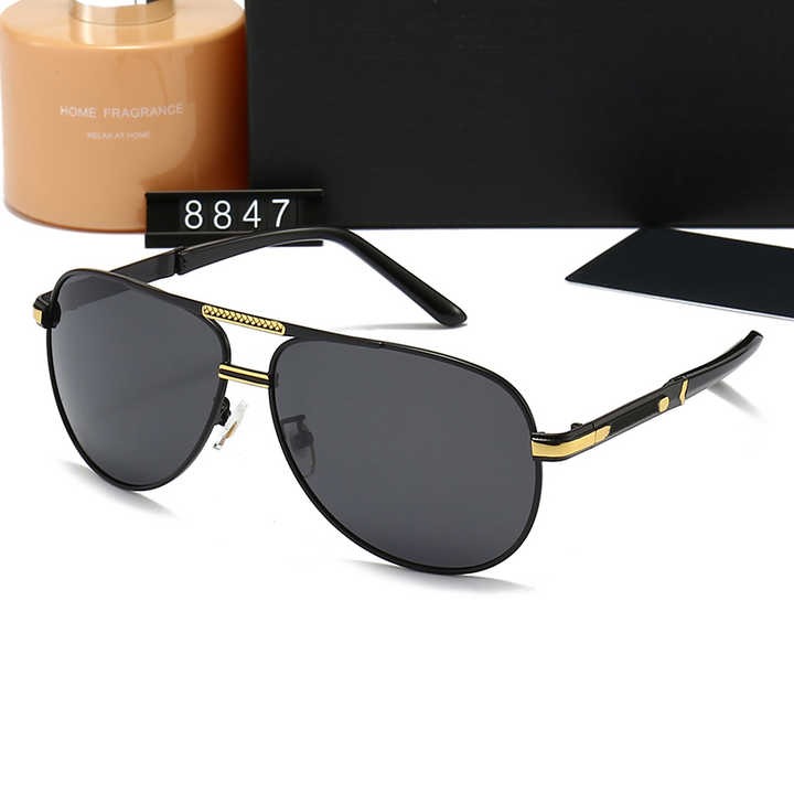 New Polarized Sunglasses Luxury Travel Riding Sunglasses for Men and Women