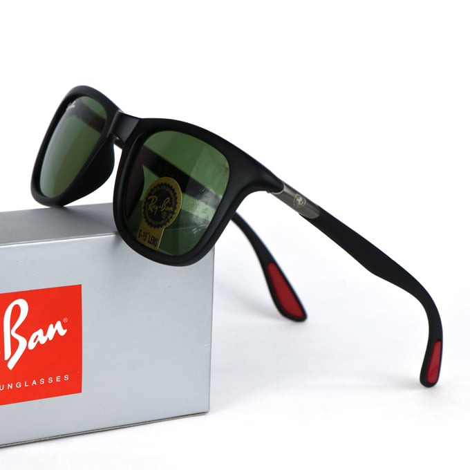 Black Frame Olive Green Lenses  Polarized Sunglasses Fishing Anti-glare Driving Sunglasses Men